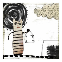 Pintura surrealista de 'sol negro'