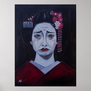 Póster Pintura Tristemente Hermosa de Alfred Fox