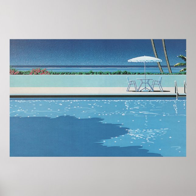 Póster pinturas artísticas de hiroshi nagai (Frente)