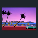 Póster pinturas artísticas de hiroshi nagai ciudad pop y<br><div class="desc">pinturas artísticas de hiroshi nagai ciudad pop y avión</div>