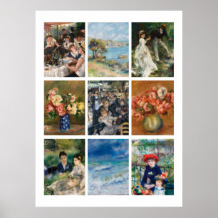 Póster Pinturas de Renoir