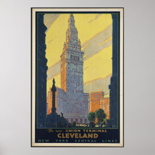 Póster Pinturas retro de anuncios de Poster de viajes de