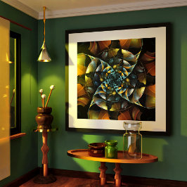 Póster PinWheeler Abstract Art