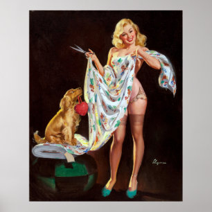 Póster Pinza de moda