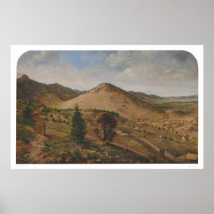 Póster Pioche, el condado de Lincoln, Nevada (1186)