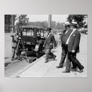 Póster Pionero Paparazzi, 1914