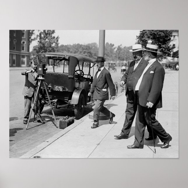 Póster Pionero Paparazzi, 1914 (Frente)