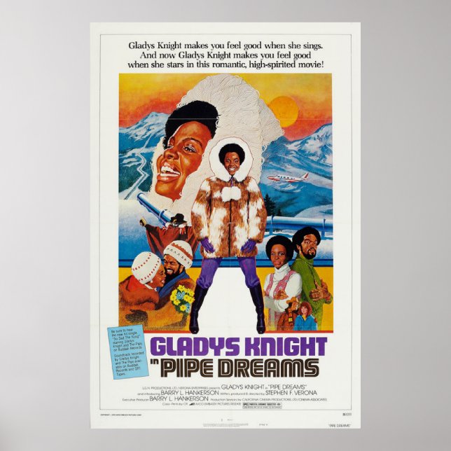 Póster Pipe Dreams poster retro vintage (Frente)