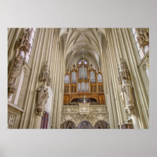 Póster Pipe Organ Maria Am Gestade