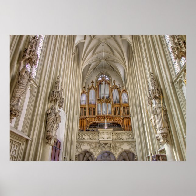 Póster Pipe Organ Maria Am Gestade (Frente)