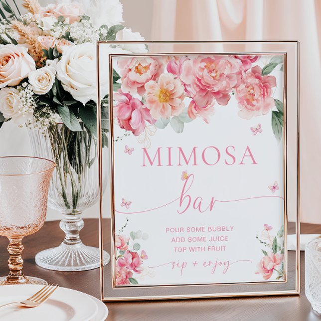 Póster Piper Peony Floral Mariposa Mimosa Bar (Subido por el creador)