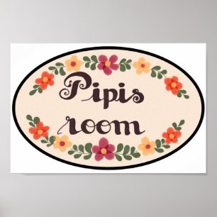 Póster Pipis Room Design Polygon Griffin McElroy Inspire