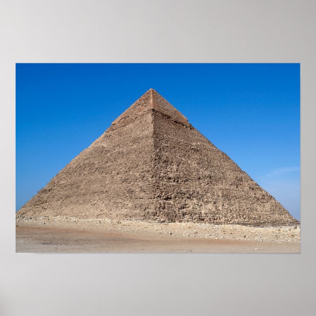 Póster Pirámide de Keops - El Cairo, Egipto (Frente)