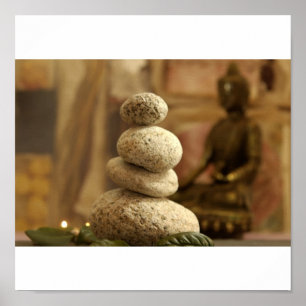 Póster Pirámide de piedra