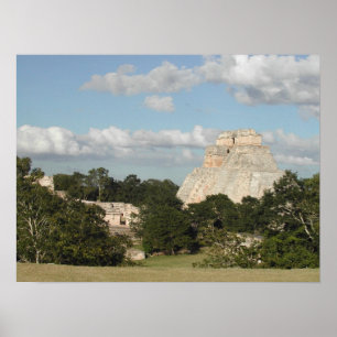 Póster Pirámide del mago