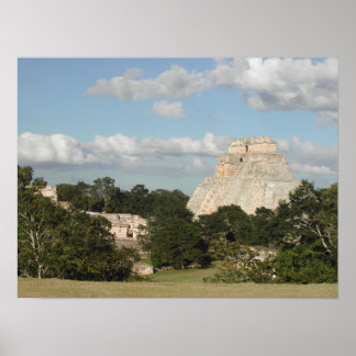 Póster Pirámide del mago