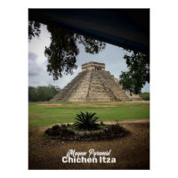 Pirámide maya CHICHEN ITZA Recordatorio de viaje