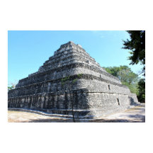 Pirámide maya de Chaccoben