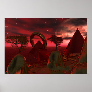 Póster Pirámide perdida