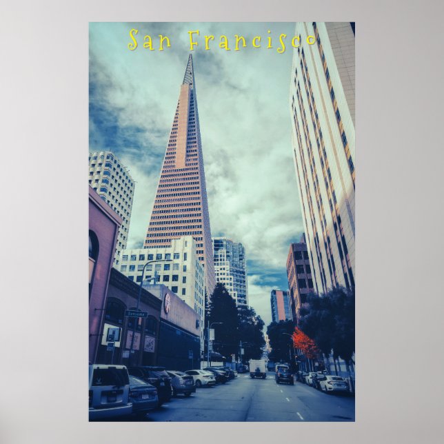 Póster Pirámide TransAmerica (Frente)