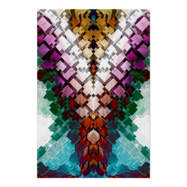 Póster Pirámide V-Stack (Anverso)