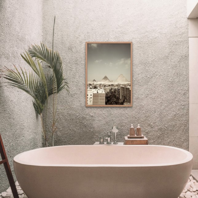 Póster Pirámides antiguas de Giza, Poster del centro de E (Subido por el creador)