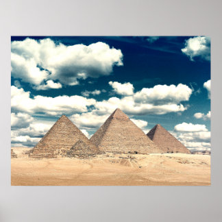 Póster Pirámides de Egipto
