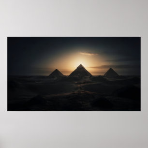 Póster Pirámides de Egipto