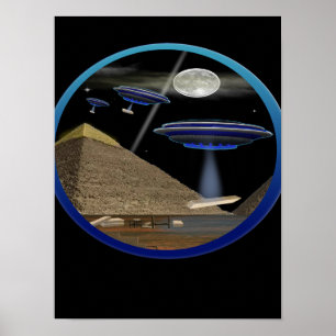 Póster Pirámides de Egipto