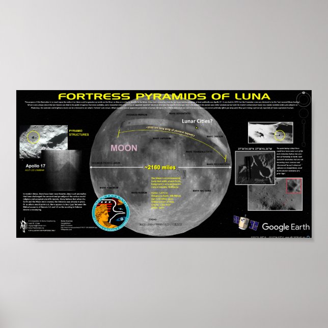 Póster Pirámides de la Luna (Frente)