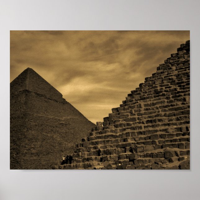 Póster Pirámides de Sunset (Frente)