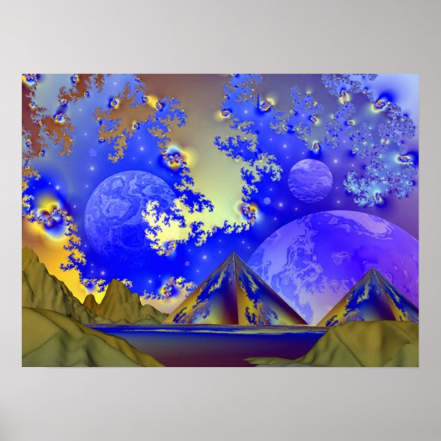 Póster Pirámides sagradas - Poster (Frente)