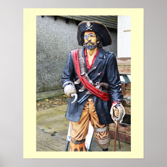 Póster Pirata (Frente)