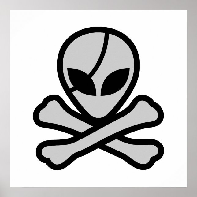 Póster Pirata Alien (Frente)