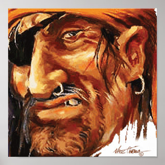 Póster Pirata canalla