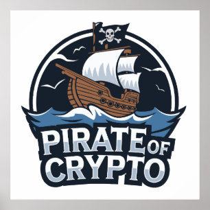 Póster Pirata de Crypto