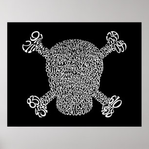Póster Pirata del pi