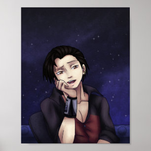 Póster Pirata espacial Anime