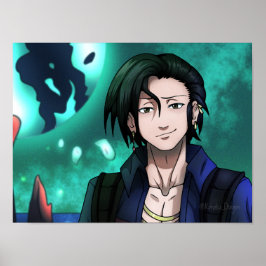 Póster Pirata espacial Scifi