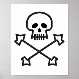 Póster Pirata simple