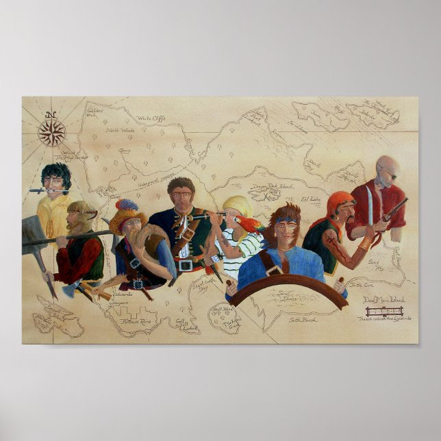 Póster ¡Piratas! (Frente)