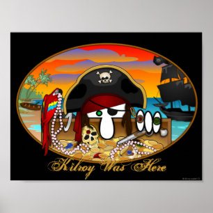 Póster Pirate Kilroy Poster 1