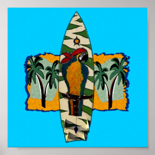 Póster Pirate Parrot