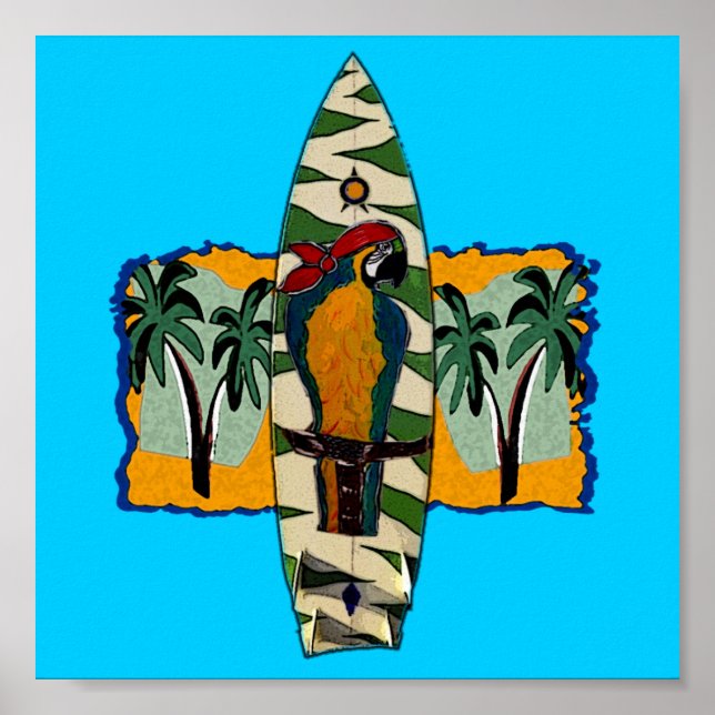 Póster Pirate Parrot (Frente)