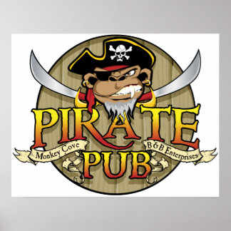 Póster Pirate Pub Poster