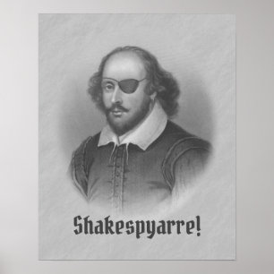 Póster Pirate Shakespeare