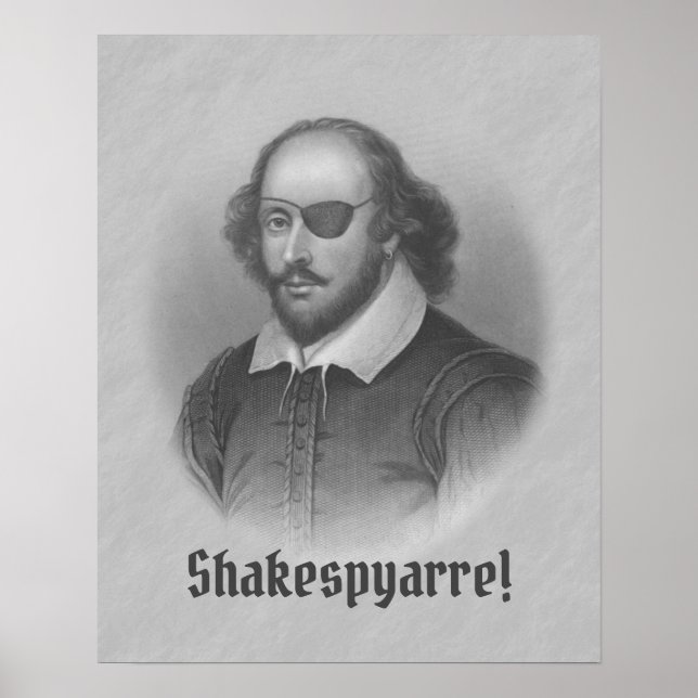 Póster Pirate Shakespeare (Frente)