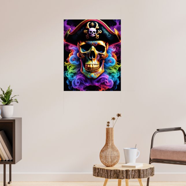 Póster Pirate Skull (Salón 3)