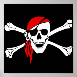 Póster Pirate Skull