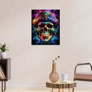 Póster Pirate Skull